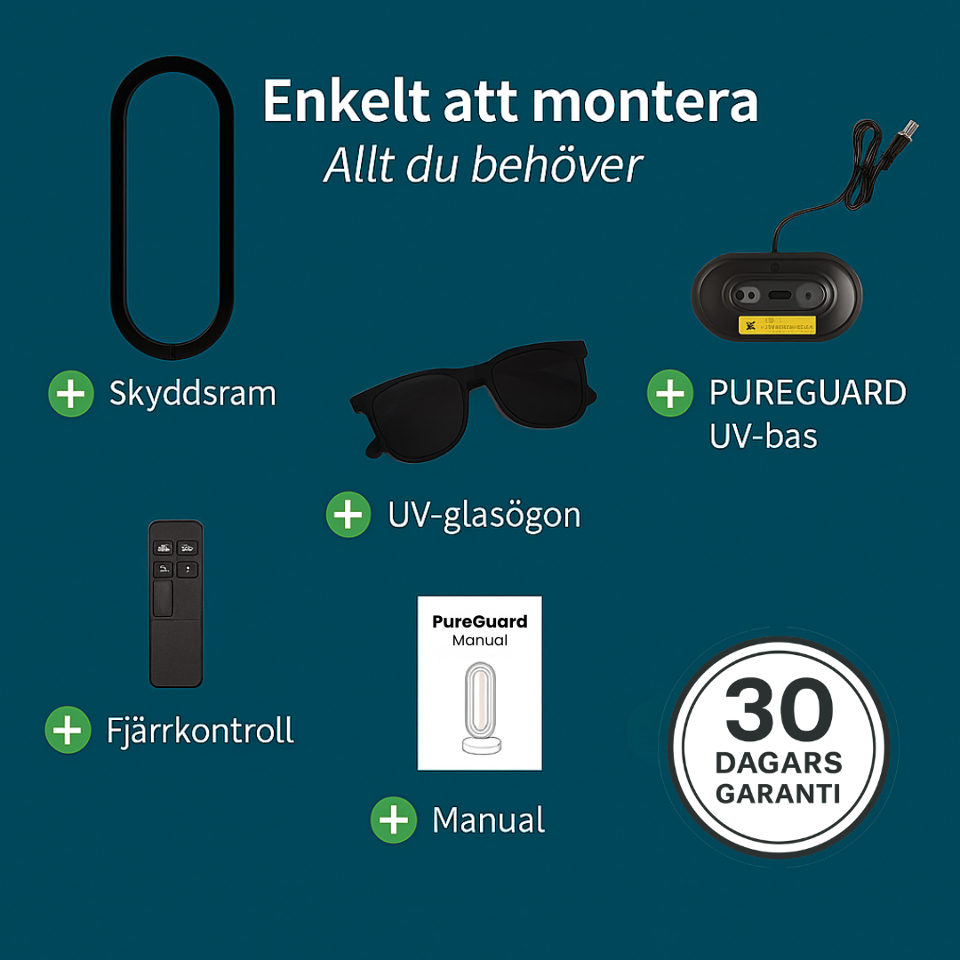 PureGuard™ - Djuprengör hemmet på under 60 minuter
