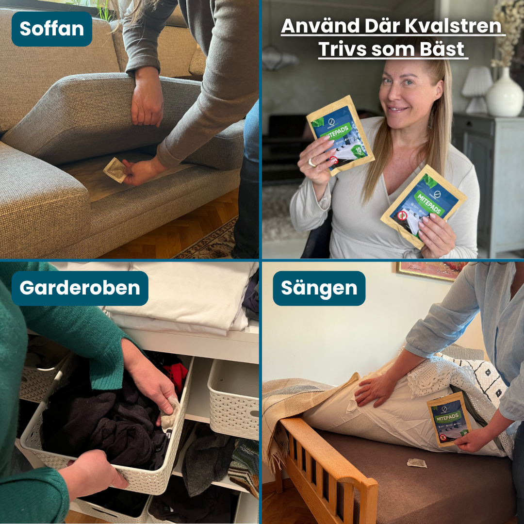 MitePads - Bli kvitt kvalstren naturligt