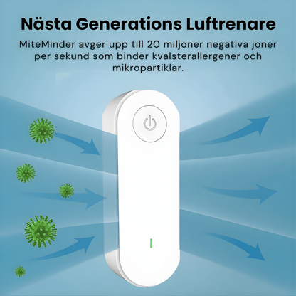 MiteMinder™ - Friskare morgnar & ett hälsosammare hem